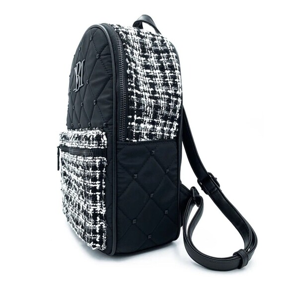 Badgley Mischka Backpack Unisex Diamond Quilted Nylon NWT  display picture 2